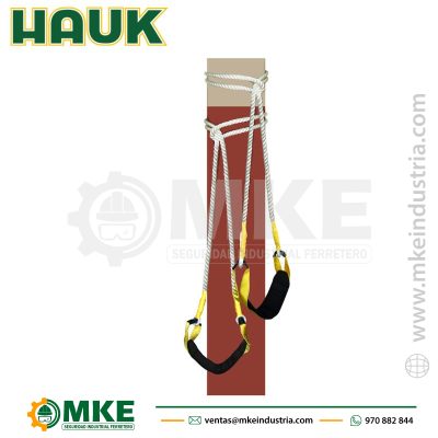 CONECTOR DE ANCLAJE PARA ESCALAMIENTO DE POSTES 2PTPP-HAUK