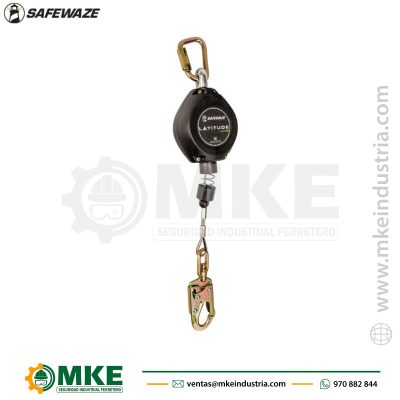 Bloque Retráctil de acero 20ft 6 Metros FS-FSP1220-G SafeWaze