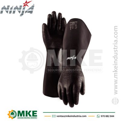 GUANTE NEOPRENE CAVALIER CORRUGADO-NINJA 14″