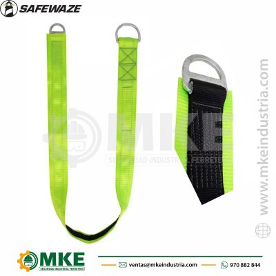 CORREA DE ANCLAJE MOVIL 3′ (0.90 METROS) MOD FS810‐3 SAFEWAZE