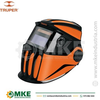 Careta Electrónica p/Soldar, Profesional, Sombra 9 a 13-TRUPER 102228