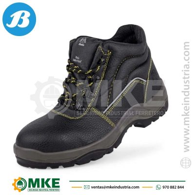 Botín Industrial Warrior Black Bata