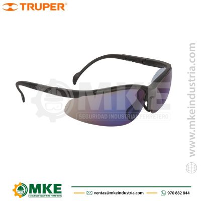Lentes de Seguridad Espejo Azul, Truper Vision -10826