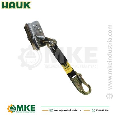 Línea De Conexión De 0,25 M Y Freno Con Traba Para Cuerda De 11 A 13 Mm Hauk – Xn025+Fct