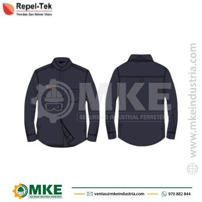 Camisa Resistente a la Llama(ignifuga) de 27.7 cal/cm2 – Repe-ltek