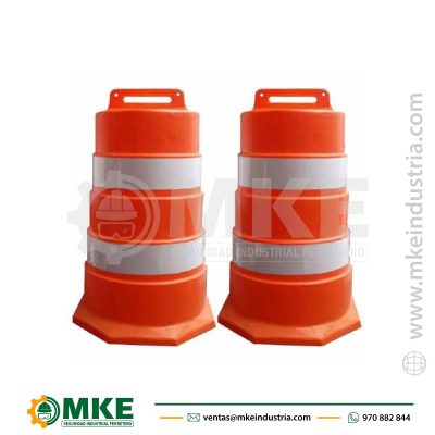 Cilindro Vial De Pvc -Naranja