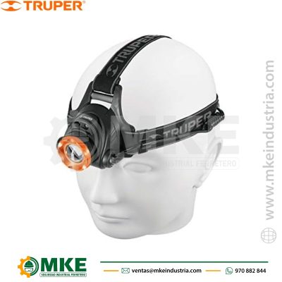 Linterna Frontal De Minero 800 Lm Truper 11853