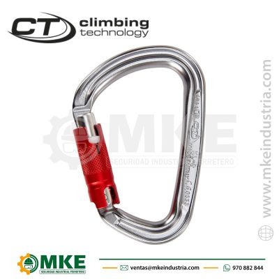 Mosquetón pera con cierre automático 3T XL-D TG – Climbing Technology