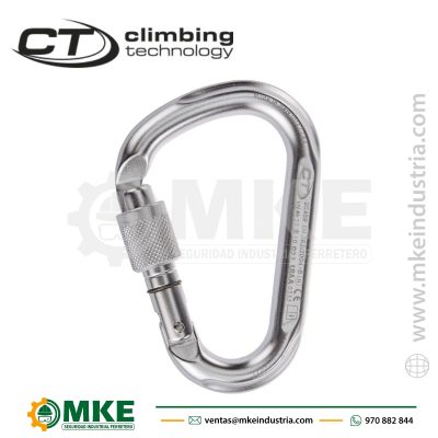 Mosquetón pera con seguro de rosca Snappy SG – Climbing Technology