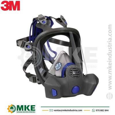 Respirador Full Face Rostro Completo 3M™ Secure Click™ FF802