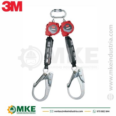 Retráctil Retractil Doble Gancho 6Ft 1.8M-3M Protecta 3100512