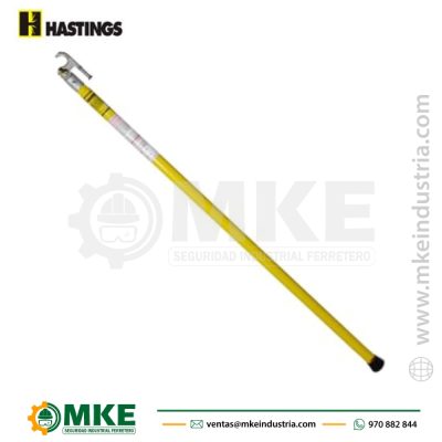 Pertiga Telescopica 1.48-3.80mts Seccionable 3 Cuerpos