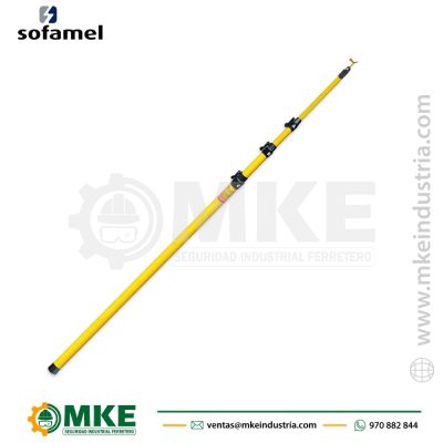 Pertiga Telescopica 380kv 1.70-6.00mts 4 Cuerpos
