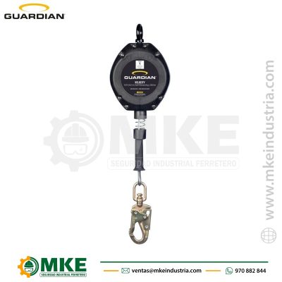 Bloque Retractil Velocity 20 ft (6,1 m) Cable SRL – Guardian 42001