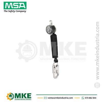 Retráctil V-TEC WEB PFL 6ft, 1.8 metros, MSA (VTOHW-011-DB-A)