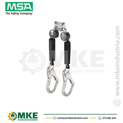 Retráctil V-TEC WEB PFL 6ft, 1.8 metros, MSA (VTOHW-012-RB-A)