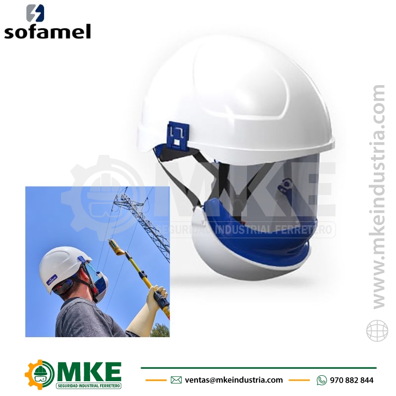 Casco Anti Arco Eléctrico (10.1 Cal/cm²) Armour-2 Sofamel 565091