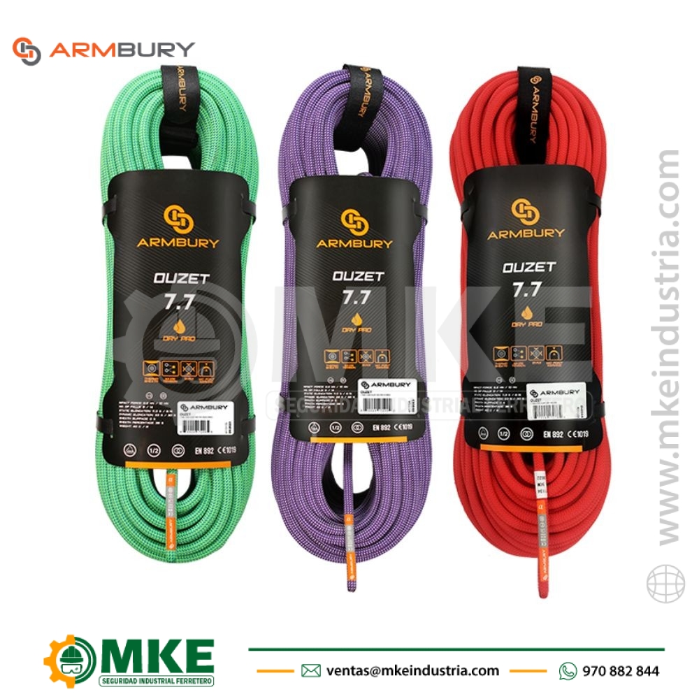 Cuerda Dinamica OUZET 7.7 ARMBURY