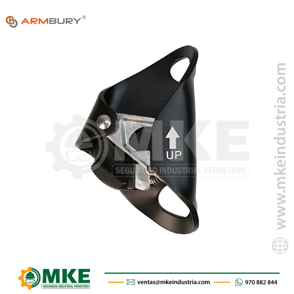 Ascendedor y Bloqueador Ventral de Aluminio ADOVE CHEST – ARMBURY