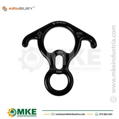 Descensor Tipo Ocho con Orejas de Aluminio FIGURE 8 RES – ARMBURY