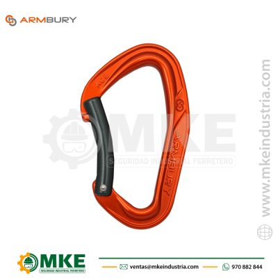 Mosquetón Ergonómico Aluminio ACE BENT – 4131151 ARMBURY