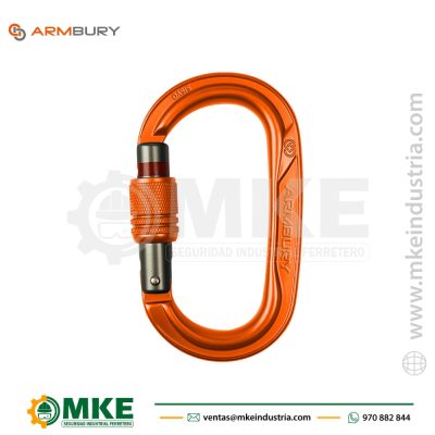 Mosquetón Ergonómico Oval Aluminio OASIS SG – 4131414 ARMBURY