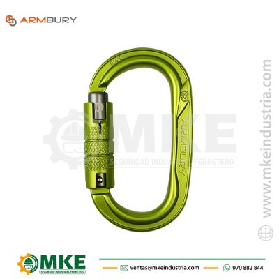 Mosquetón Ergonómico Oval Aluminio OASIS TG – 4131434 ARMBURY