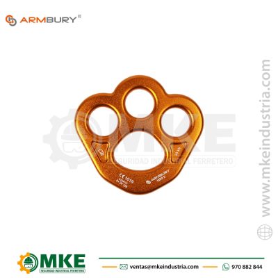Placa Multianclaje X3 de Aluminio RIGGING PLATE – ARMBURY