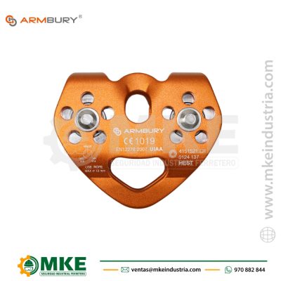 Polea Doble Móvil Reforzada con Rodaje de Aluminio HEST MOBILE – ARMBURY