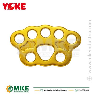 Placa multianclaje M en Aluminio Resistencia 35 KN N-5381 – YOKE