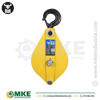 Polea 6.4 Tonelada HPB-6.4 para Cable y Cuerda American Bull