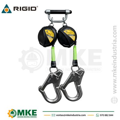 Linea Retractil Doble Cable de Acero N-9358-06 Rigid
