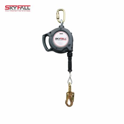 Bloque Retráctil Cable Acerado 9 m Skyfall 3051 para Trabajo en Altura