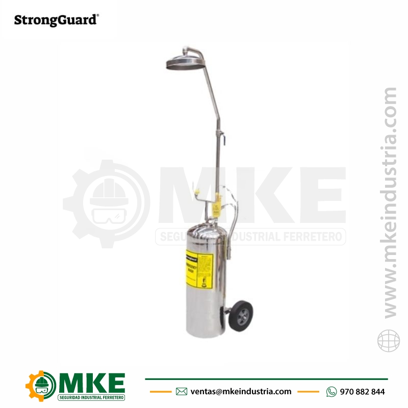 Ducha Lavaojos Portátil con Carga de Aire (BD-570A)-StrongGuard