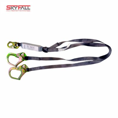 Línea de Vida Doble Elástica con Amortiguador Skyfall SF-E-8256EL