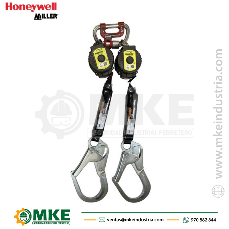 Bloque Retráctil Turbolite+CLASE-1 Mtl-Ohw2-22/6Ft Cinta – Honeywell Miller
