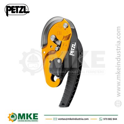 Descensor Autofrenante I’D S Amarillo Petzl