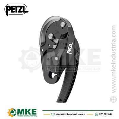 Descensor Autofrenante I’D S Negro Petzl