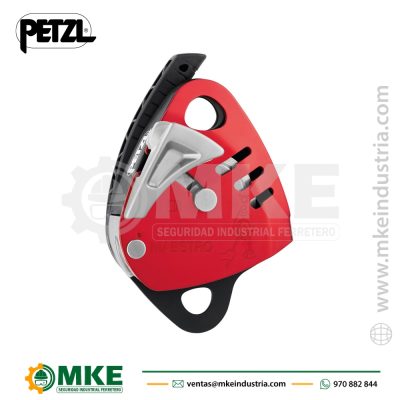 Desensor con Polea MAESTRO L Rojo Petzl