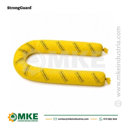 Cordón Absorbente para Químicos Amarillo CHA-S7612 StrongGuard