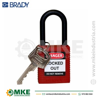 Candado De Bloqueo Dieléctrico 1.5" Rojo -Brady123324